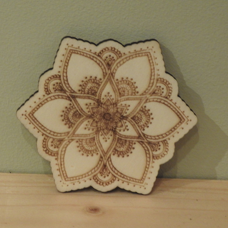 Holzplättli "Mandala 3" Holzplättli "Mandala 3"