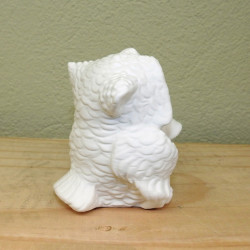 Eule mit Fernglas – Neugierige Entdeckerin