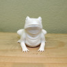 Sitzender Frosch