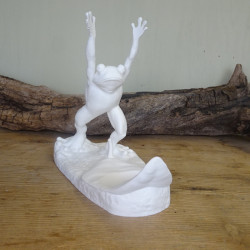 Frosch-Flaschenhalter