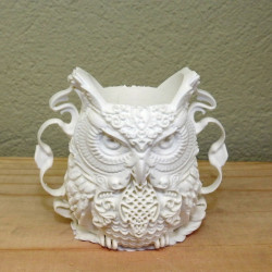 Eulen-Teelichthalter